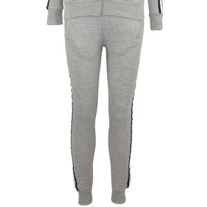 Traje deportivo personalizado con logotipo para mujer, conjunto deportivo de poliéster de dos piezas al por mayor, traje de jogging de forro polar cálido para mujer al por mayor - Product Image 6