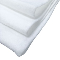 Fourniture d'usine rembourrage blanc rembourrage en fibre de polyester polyester pour matelas