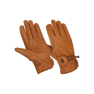 Real Leather Horse Riding Gloves The breathable mesh or waffle cotton <b>back</b> allows for maximum airflow Perfect Choice Horse Rider - Product Image 1