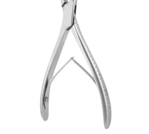 Pinza de corte de doble acción Beyer Bone Rongeur de acero inoxidable alemán con acabado Dall, portaagujas - Product Image 4