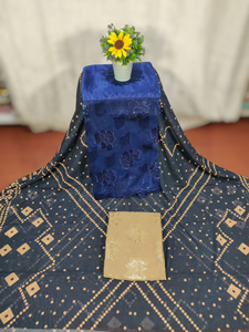 Vestido de Novia Moderno Heritage 100% Algodón Voile con Intrincado Diseño Floral Dorado, Transpirable, Ecológico y Ligero - Product Image 6