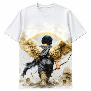 เสื้อยืดพิมพ์ลายกราฟิกแบบกำหนดเอง ทรงปกติ สไตล์เทรนดี้ใหม่ เสื้อผ้าสตรีทแวร์ แขนสั้น ผ้าคอตตอนเจอร์ซีย์ สำหรับทุกเพศ - Product Image 1