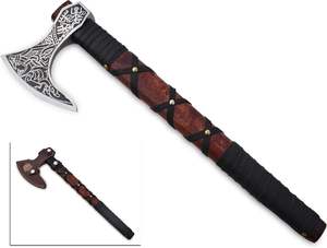 High Quality Custom <b>Hand</b> Forged Industrial High Carbon Steel Flat Backed Axe Wood Handle Customizable DIY Camping Hunting <b>Tool</b> - Product Image 4