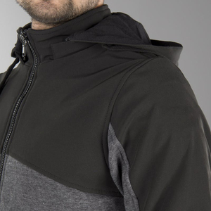 Nouvel arrivage : Sweat à capuche moto personnalisé à grand imprimé en polyester/coton, 380 GSM, coupe oversize, séchage rapide, unisexe, épais, avec 2 protections - Product Image 5