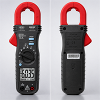 Multimètre à pince numérique KUSAM MECO KM-035 avec écran LCD, mesure le courant continu, la résistance, la continuité, AC/DC 600A 600V CAT III/IV 300V, sûr