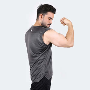 Camiseta sin Mangas Ligera para Hombre, Transpirable, de Secado Rápido, para Gimnasio, Entrenamiento, Fitness - Product Image 6