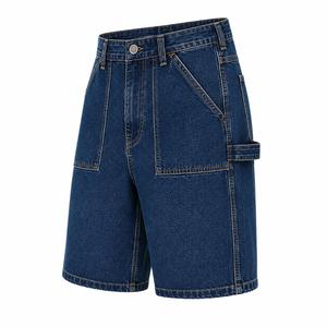 Pantalones Cortos Cargo Bermuda para Hombre, de Color Sólido, Ecológicos, Transpirables, Resistentes al Viento, Cintura Media, Cierre con Cordón, Lona de Algodón, Última Tendencia - Product Image 5