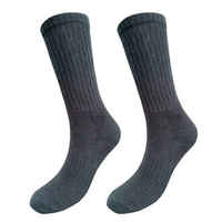 Calcetines Deportivos Personalizados con Amortiguación, Calcetines de Gimnasio de Alto Rendimiento, Negros, Gruesos, de Neopreno/Poliéster de 2 mm para Hombre