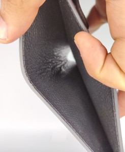 Tarjeteros Cortos de Cuero Genuino de Alta Calidad con Forro de Seda para Hombre, Protección RFID, Cartera Duradera, Fabricación Personalizada OEM - Product Image 4