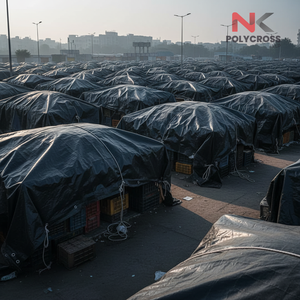 Lona de Protección Impermeable Resistente al Desgarro para Puestos de Venta al Aire Libre, Cubierta para Puestos de Mercado de Temporada - Product Image 5