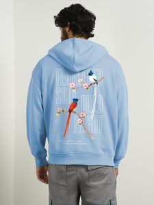 Ventes en gros de sweats à capuche de luxe de haute qualité, personnalisés, en coton mélangé lourd, à épaules tombantes, pour hommes - Product Image 5