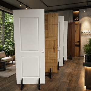 ประตูห้องพักโรงแรม ประตูไม้ภายในอพาร์ทเมนท์ ผลิตตามสั่งโดย Pima Top Custom Manufacturer รุ่นประตูห้องพักแบบแข็งแรงทนทาน ทำจากวัสดุผสมพลาสติก WPC และไม้จริง - Product Image 1
