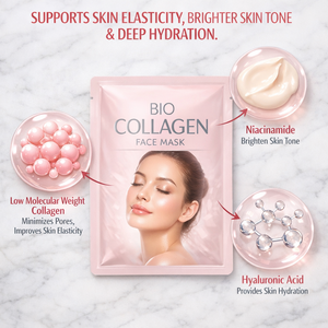 Mascarillas Faciales de Colágeno y Vitamina E de Marca Privada, Antiarrugas, Reafirmantes e Hidratantes, Mascarilla Nocturna para el Cuidado de la Piel, OEM al por Mayor - Product Image 4