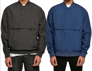 Chaqueta Clásica Estilo Bomber, Cortavientos con Cuello Alto, para Gimnasio, Entrenamiento, Running, Ropa Deportiva Exterior, Chaqueta Anorak para Hombre - Product Image 1