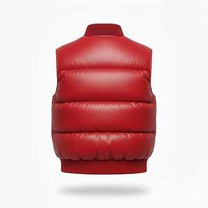 Gilets matelassés en duvet en gros – Vestes sans manches chaudes d'hiver pour hommes et femmes – Vêtements d'extérieur personnalisés – Usine - Product Image 2