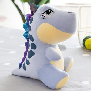 Peluche dinosaure en coton lavé super doux de 31 cm à 50 cm, design premium, cadeau de Noël, fabriqué au Vietnam - Product Image 2