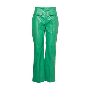 กางเกงหนังผู้หญิงสุดหรูเอวสูงทรงสกินนี่พร้อมความยืดหยุ่นที่สวมใส่สบายสำหรับการสวมใส่ในชีวิตประจำวันและการแต่งกายสำหรับงานปาร์ตี้ - Product Image 1