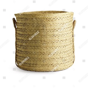 Premium Eco-Friendly Seagrass Rustic Closet & Laundry Storage Basket Handmade Natural Fiber Organizer by Vietrustic Wholesale - Product Image 4