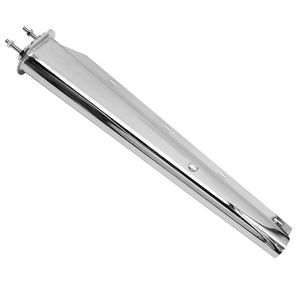 Supporto Cromato per Paraspruzzi a Molla Dritta per Camion, Interasse Bulloni 2.5'', Lunghezza 30'', Striscia Riflettente, Accessori per Camion - Product Image 6