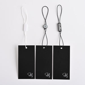 OEM 2026 Luxury Custom Logo Clothing Hang <b>Tag</b> Garment <b>Clothes</b> T Shirt Shoe Paper Labels Hang <b>Tags</b> for Apparel - Product Image 6