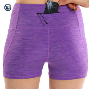 Shorts d'entraînement en matériau flexible et respirant pour l'exercice et le yoga, nouveau design, haute qualité - Product Image 5