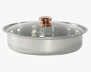 Ensemble de 4 réchauds de luxe en acier inoxydable de 5 litres pour buffet traiteur au meilleur prix - Product Image 3