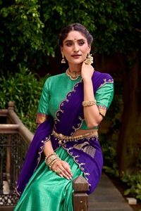 Indian Ethnic Traditional Designer <b>Lehenga</b> Choli Zari Weaving Work Wedding Outfit <b>Women</b> Fancy Wear Floor-Length Regular Fit - Product Image 2