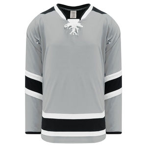 Maillot de hockey sur glace personnalisé pour hommes adultes, nom, numéro et logo imprimés et cousus, respirant, 100% polyester - Product Image 5