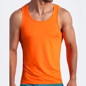 Débardeur tricoté respirant de haute qualité avec logo personnalisé, en coton, sans manches, col en V pour homme, style streetwear, gilet de fitness pour la gym - Product Image 5