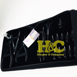 Nuevo Kit de Herramientas para Extensiones de Cabello Negro con Logo, Oferta de Kit de Extensiones de Cabello de Acero Inoxidable, Alicates Sostenibles para Extensiones de Cabello, Herramienta de Alicates para Cinta Adhesiva - Product Image 2