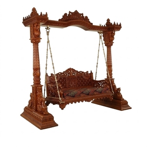 Antique <b>swing</b> <b>bench</b> <b>wood</b> carved - Product Image 1