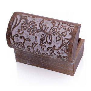 Design personnalisé Boîte en bois de manguier faite à la main Grande boîte à bijoux en bois pour cadeaux Boîte de montre en bois Pendaison de crémaillère et décoration Vente d'usine - Product Image 2