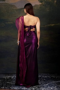 Vestido de Gala Moderno con Diseño PULSE, Cintura Baja, Bordado, Largo hasta el Suelo, Corte Entallado, Estilo Drapeado, para Fiestas y Bodas - Product Image 6