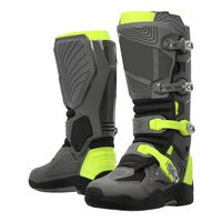 Chaussures de moto pour homme, respirantes, imperméables, en cuir, pour usage extérieur, avec logo personnalisé, service OEM.