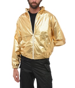 Chaqueta Cortavientos Impermeable Informal Personalizada de Alta Calidad para Hombre, Transpirable, para Gimnasio y Fitness, Talla Grande, de Nailon - Product Image 1