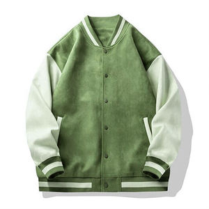 Giacca Bomber da Baseball Slim Fit Personalizzata per Uomo, Nuovo Design alla Moda con Stampa Personalizzata Foto/Testo sul Davanti - Product Image 1