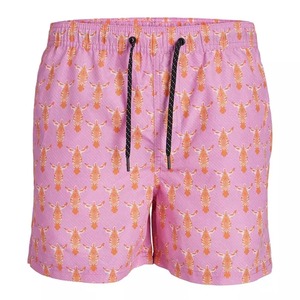 Men's Summer Mesh Shorts Quick Dry 100% Polyester Double <b>Layer</b> Breathable Gym Basketball Casual Sportswear Streetwear - Product Image 4