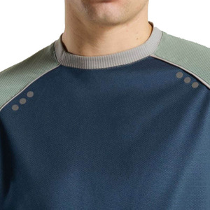 Athletic Multi Panel Design High Stretchable Sportswear T-Shirts in Low MOQ Athletic Training Workout Gym Wear T Shirts Men - Product Image 2