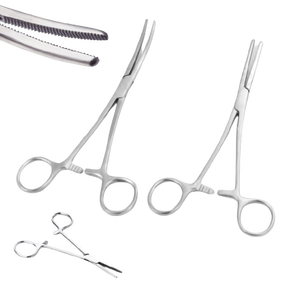 Spencer Wells, calidad superior, 130mm, fórceps rectos para arterias de acero inoxidable, juego de instrumentos quirúrgicos manuales hechos en Pakistán - Product Image 1