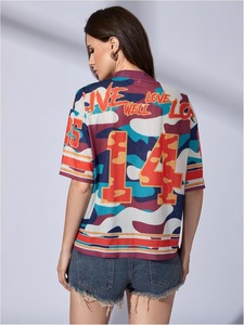 Camiseta de Fútbol de Malla para Mujer de Portugal, Cuello en V, Manga Corta, Transpirable, con Número 7 y Nombre del Equipo Estampado - Product Image 6