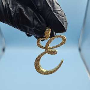 จี้ห้อยคอแบบตัวอักษรเรียงต่อกันสไตล์แร็ปเปอร์สั่งทำพิเศษ เงินแท้ 925 ประดับเพชร จี้ฮิปฮอป จี้ตัวอักษรชื่อสั้นๆ สำหรับเธอ - Product Image 3