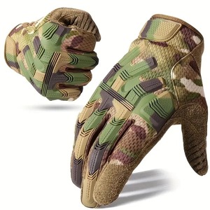 Gants de moto personnalisés haut de gamme pour hommes, en microfibre, imperméables, pour le cyclisme sportif et les balades décontractées à vélo, vente en gros - Product Image 1