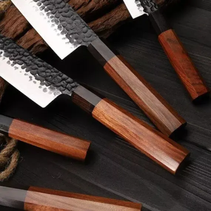 Juego de Cuchillos de Cocina de Acero Inoxidable, Juego de Cuchillos Profesionales para Chef con Hoja Afilada y Mango de Lámina - Product Image 3