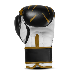 Gants de boxe personnalisés, entraînement professionnel, sparring, punching, kickboxing, MMA, fitness, cuir PU, absorption des chocs, soutien du poignet - Product Image 3