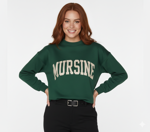 University Wear Winter Casual Solid Custom Front High Quality Eco-Friendly Fleece Mock Neck Women <b>Sweatshirt</b> - Product Image 5