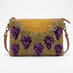 Bolso de mano y bandolera de moda al por mayor con cuentas florales, fabricado a medida por fábrica, de lujo, con cuentas y correa única, especial. - Product Image 1