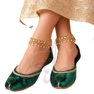 Eco-Friendly Anti-Slippery High Quality Factory Made Women <b>Khussa</b> Customized Your Own Design Wholesale Fashion Trend Printed - Product Image 2