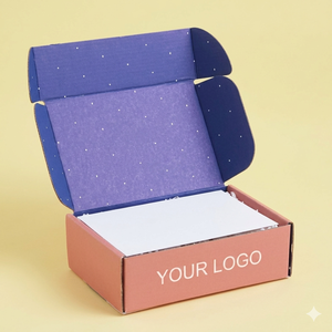 Corrugated Paper Mailer <b>Boxes</b> with Laser Cutting Custom <b>Recyclable</b> Packaging OEM Wholesale Factory Manufacturer Supply - Product Image 3