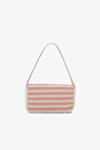 Bolso de Hombro Personalizable con Bordado de Cuentas, Estilo Bohemio para Mujer, Patrón Colorido, Correa Única, Cierre de Solapa, para Uso Diario en Todas las Estaciones - Product Image 6