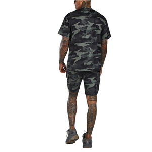 Camisa y pantalones cortos de satén de verano personalizados para hombre, conjunto de 2 piezas, ropa de hombre, conjunto de pantalones cortos - Product Image 2